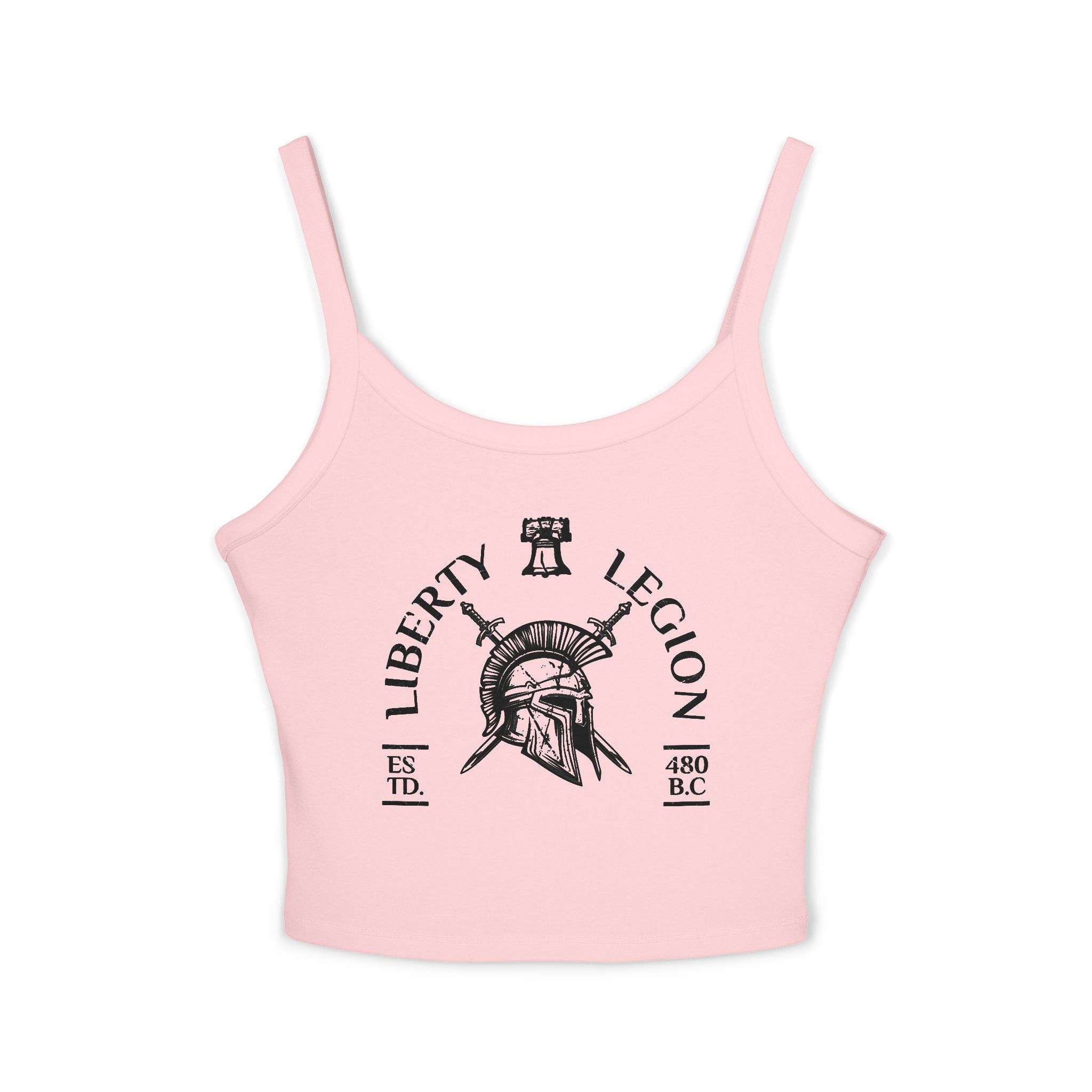 Legion - Women's Spaghetti Strap Crop Tank