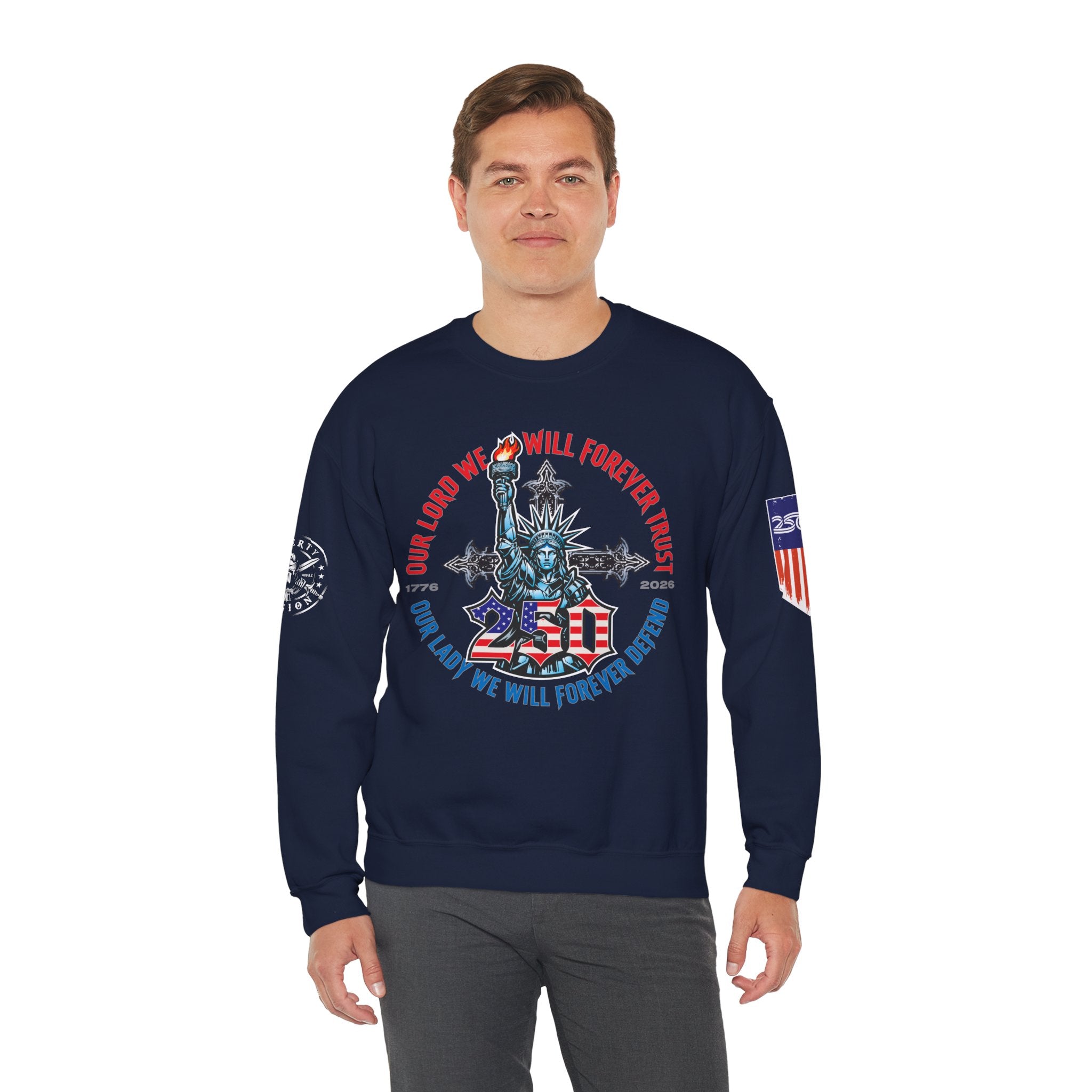 250 Liberty Cross - Crewneck Sweatshirt