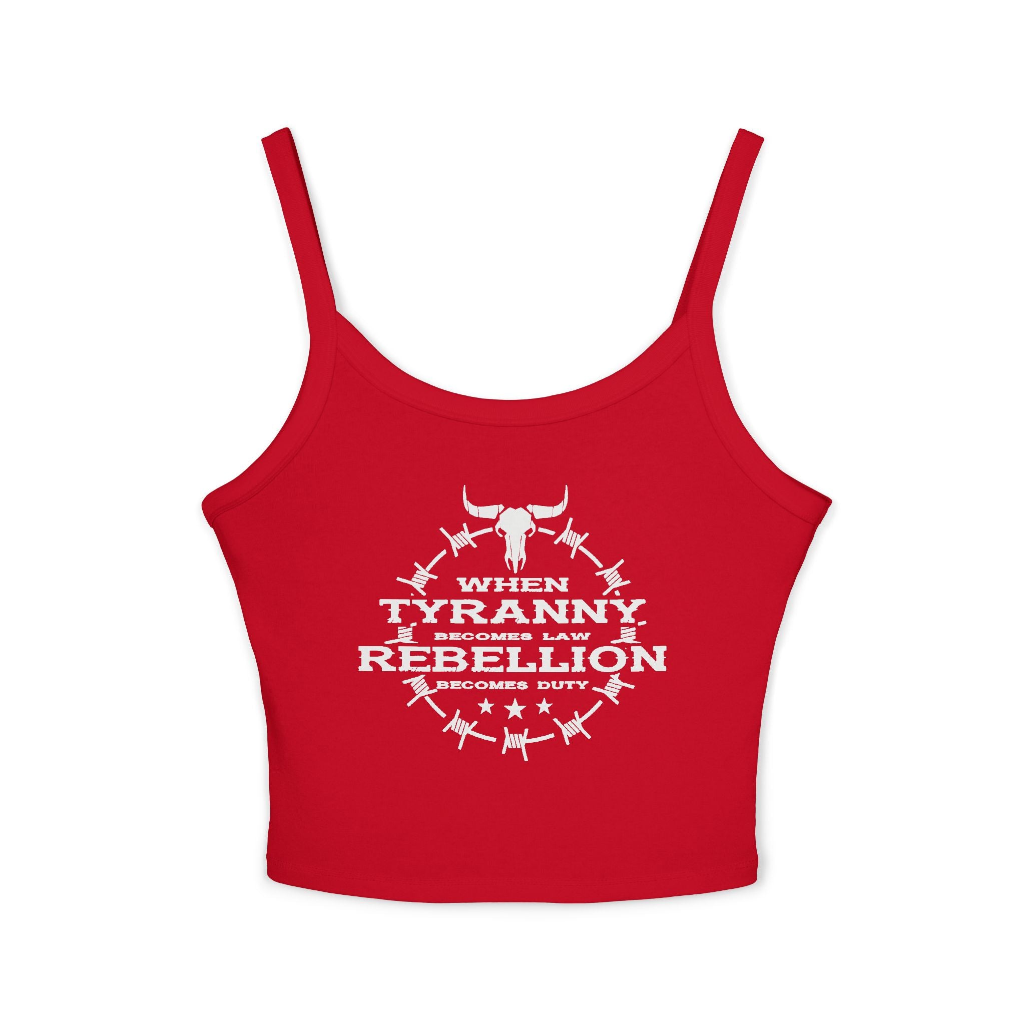 Rebellion Becomes Duty - Women's Spaghetti Strap Tank
