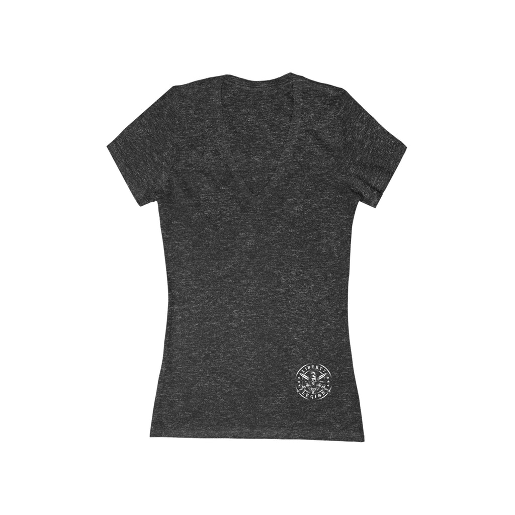 Immortal in Salvation - Women's Deep V-Neck Tee