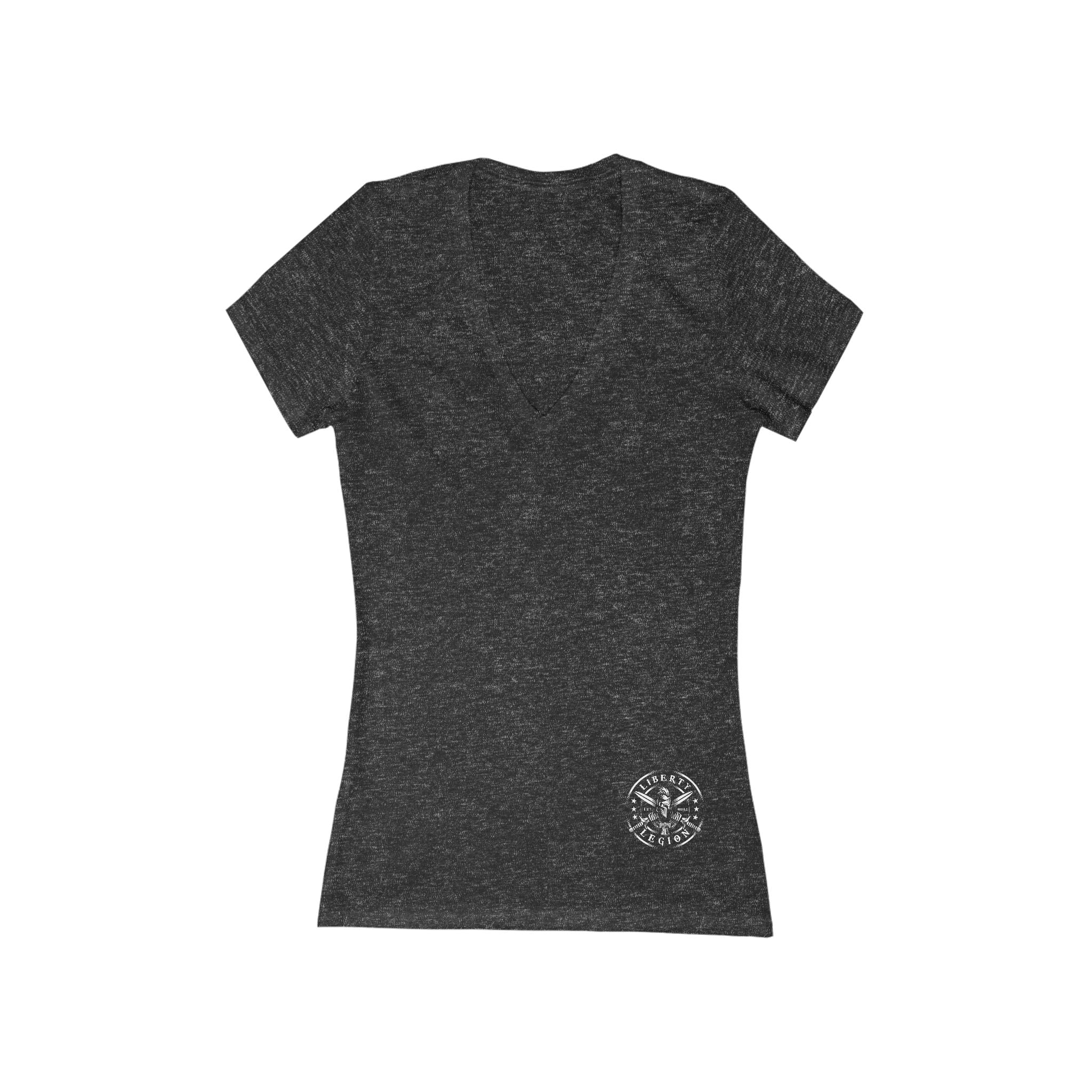 Immortal in Salvation - Women's Deep V-Neck Tee