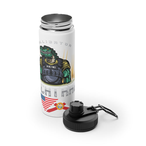Alligator Alcatraz - Stainless Steel Bottle
