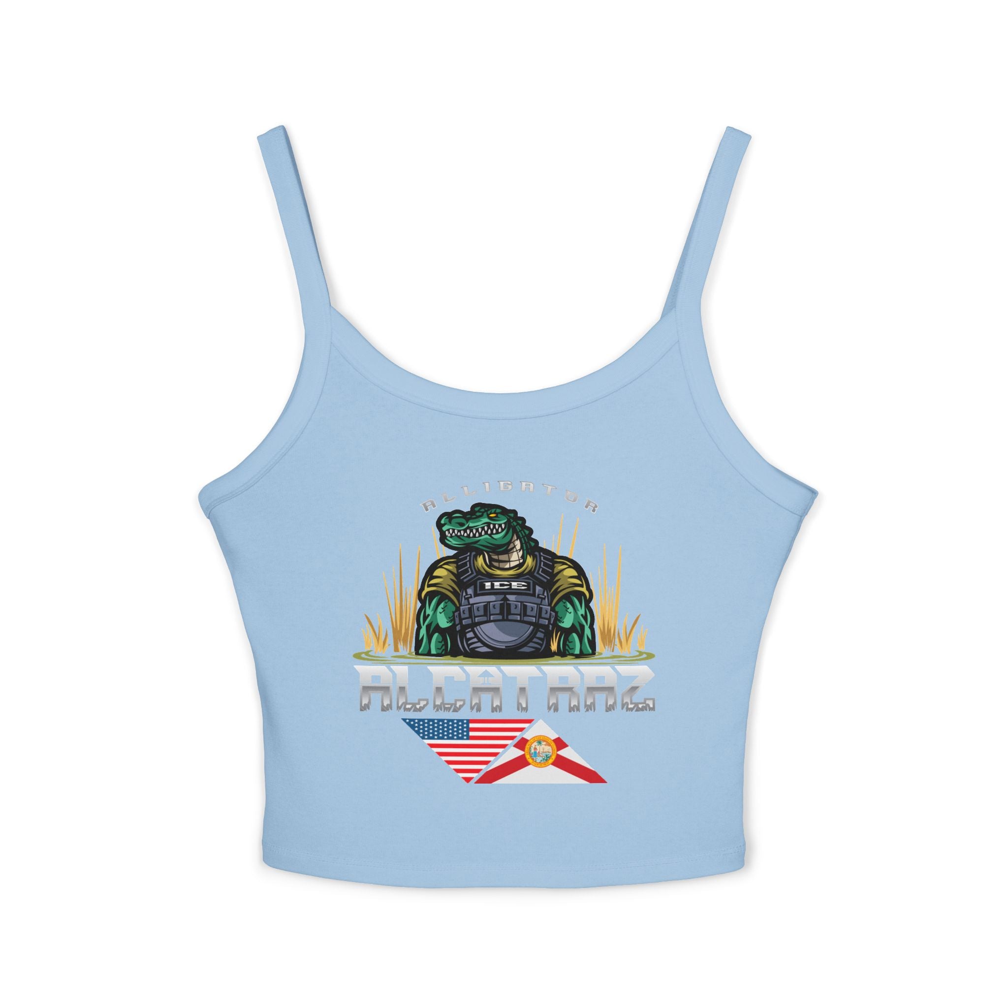 Alligator Alcatraz - Women's Spaghetti Strap Tank
