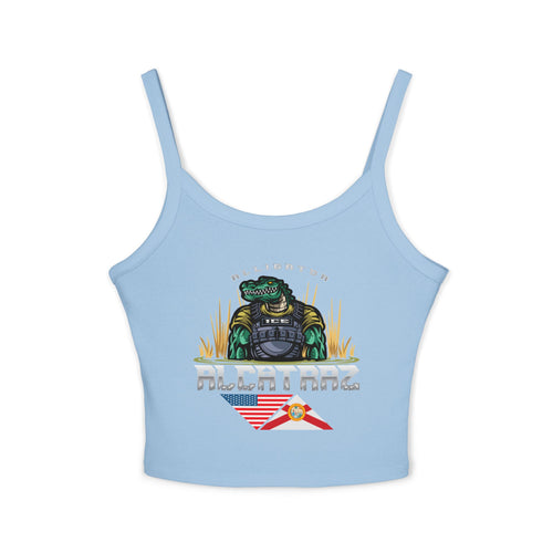 Alligator Alcatraz - Women's Spaghetti Strap Tank