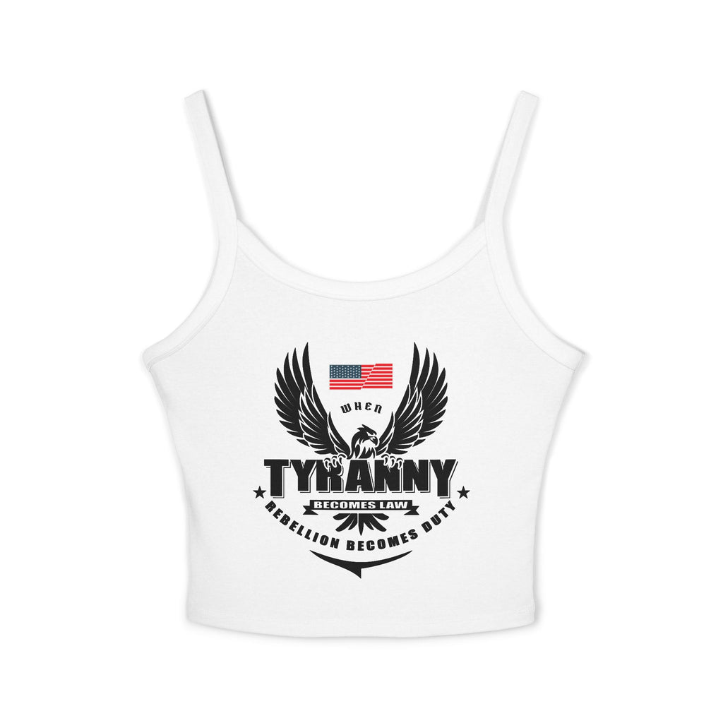 Rebellion Becomes Duty - Women's Spaghetti Strap Tank
