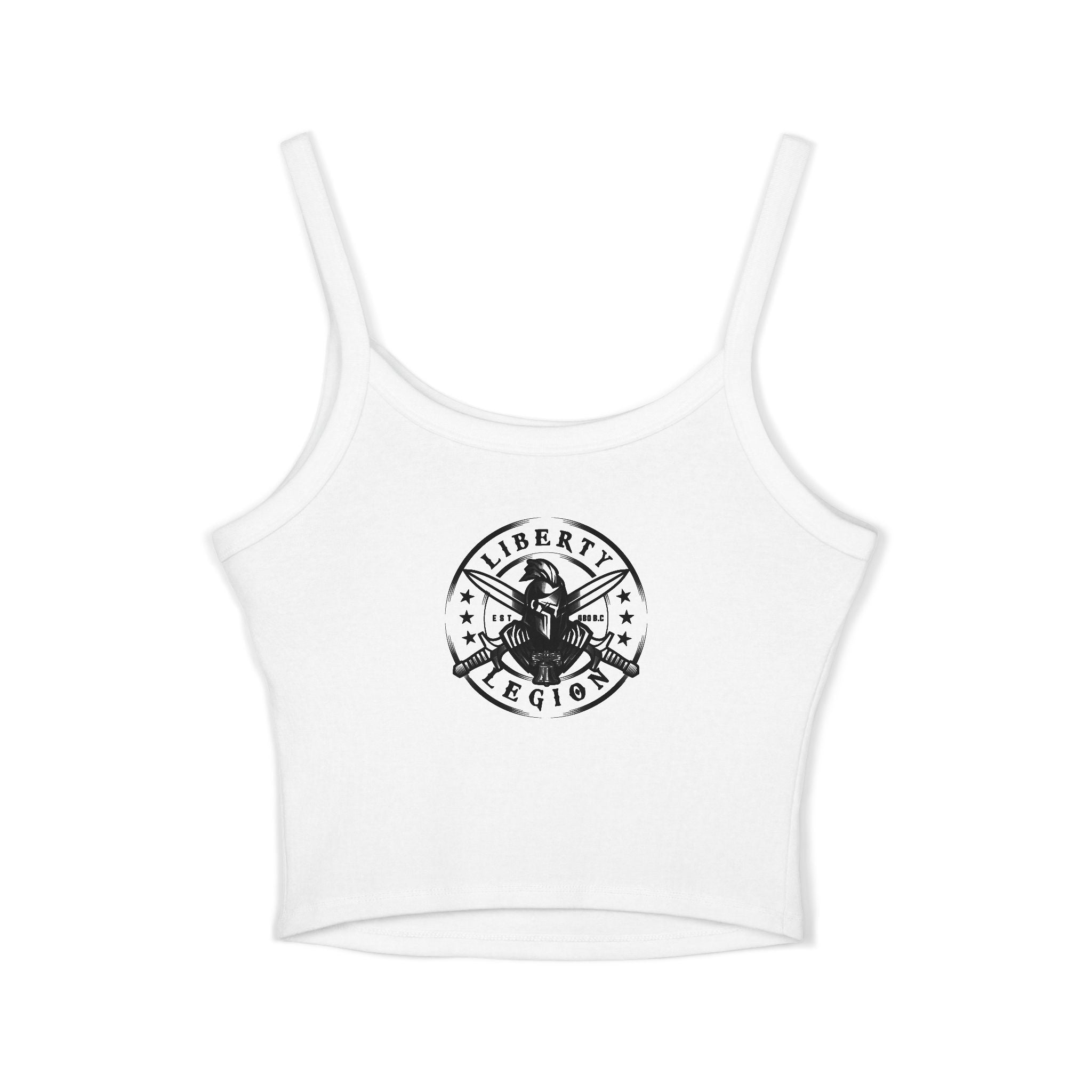 Lady Legionnaire - Women's Spaghetti Strap Crop Tank