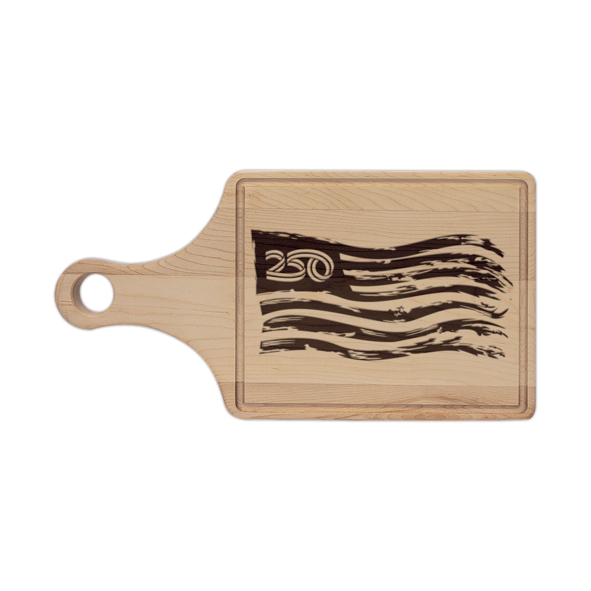250 Flag - Wooden Cutting Board