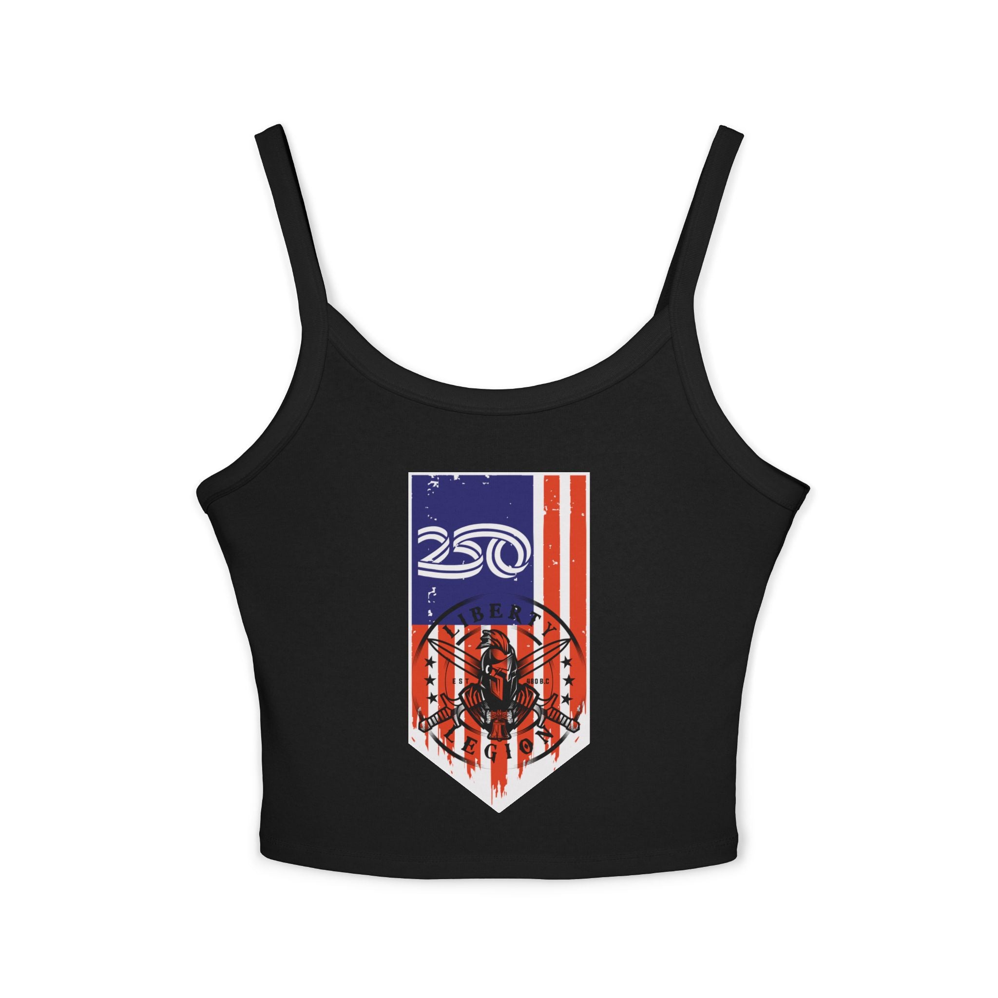 250 Inverted Flag - Women's Spaghetti Strap Tank