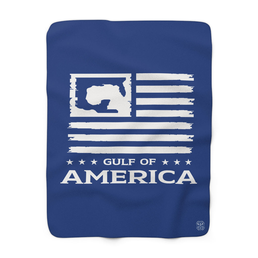 Gulf of America - Sherpa Fleece Blanket