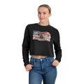 250 Flag - Women's Crop Sweatshirt