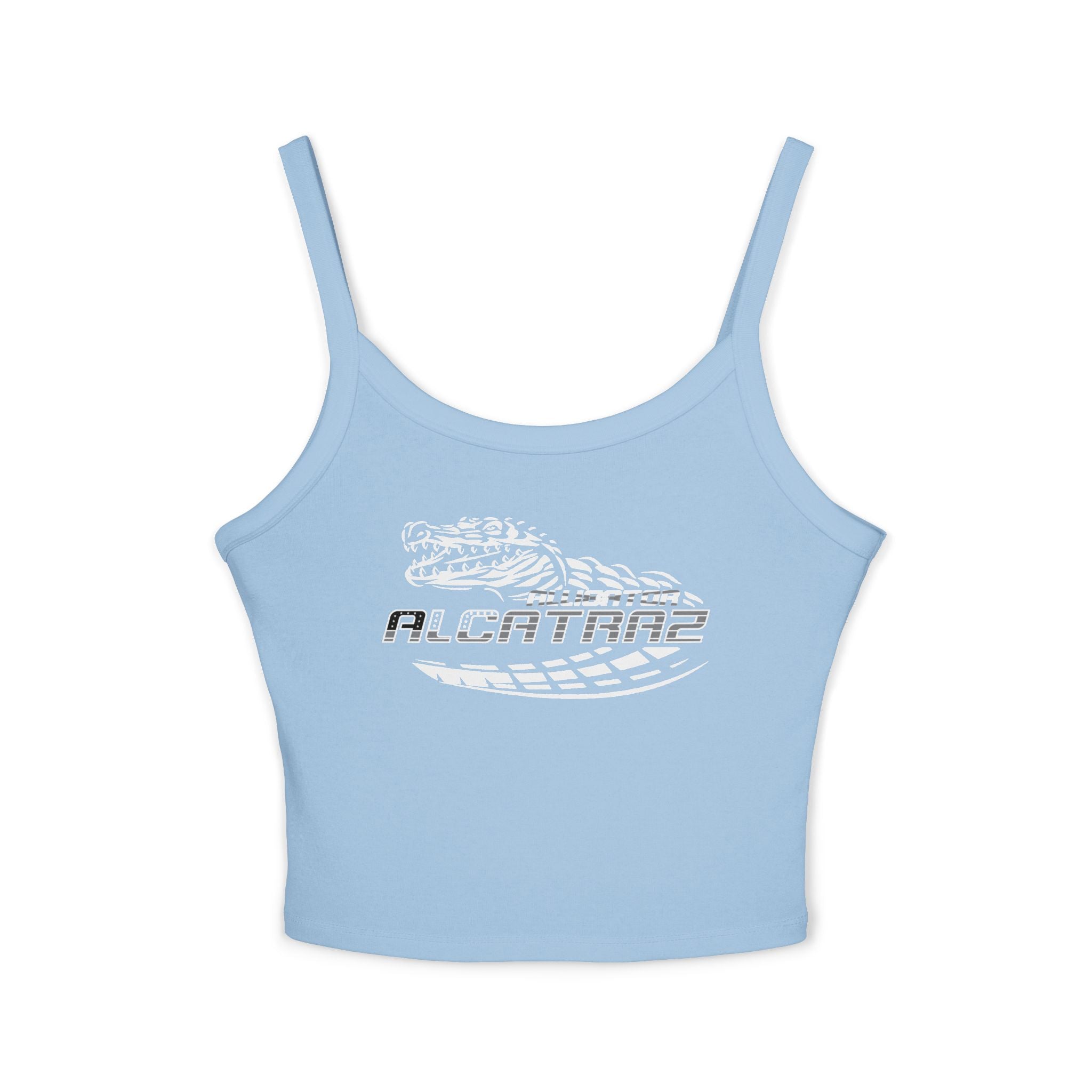Alligator Alcatraz - Women's Spaghetti Strap Crop Tank