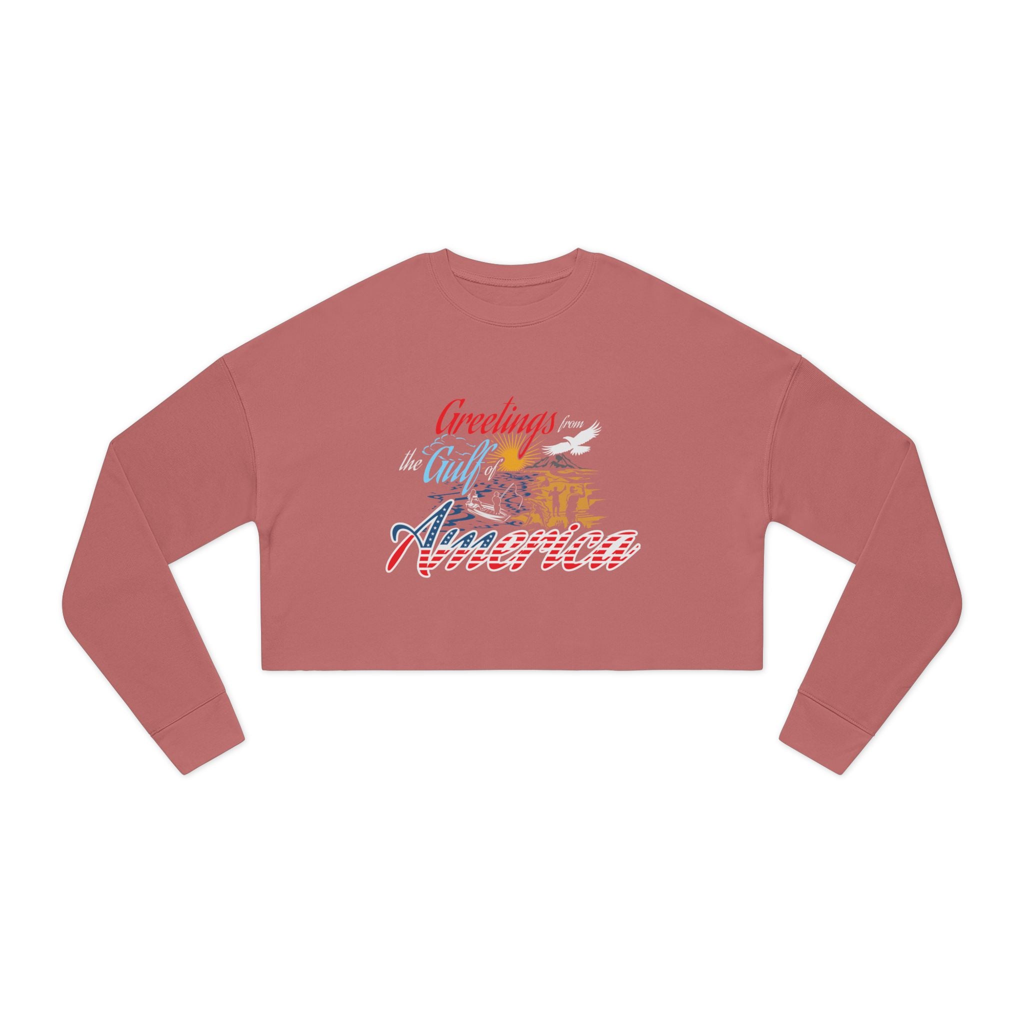 Gulf of America - Women's Crop Sweatshirt