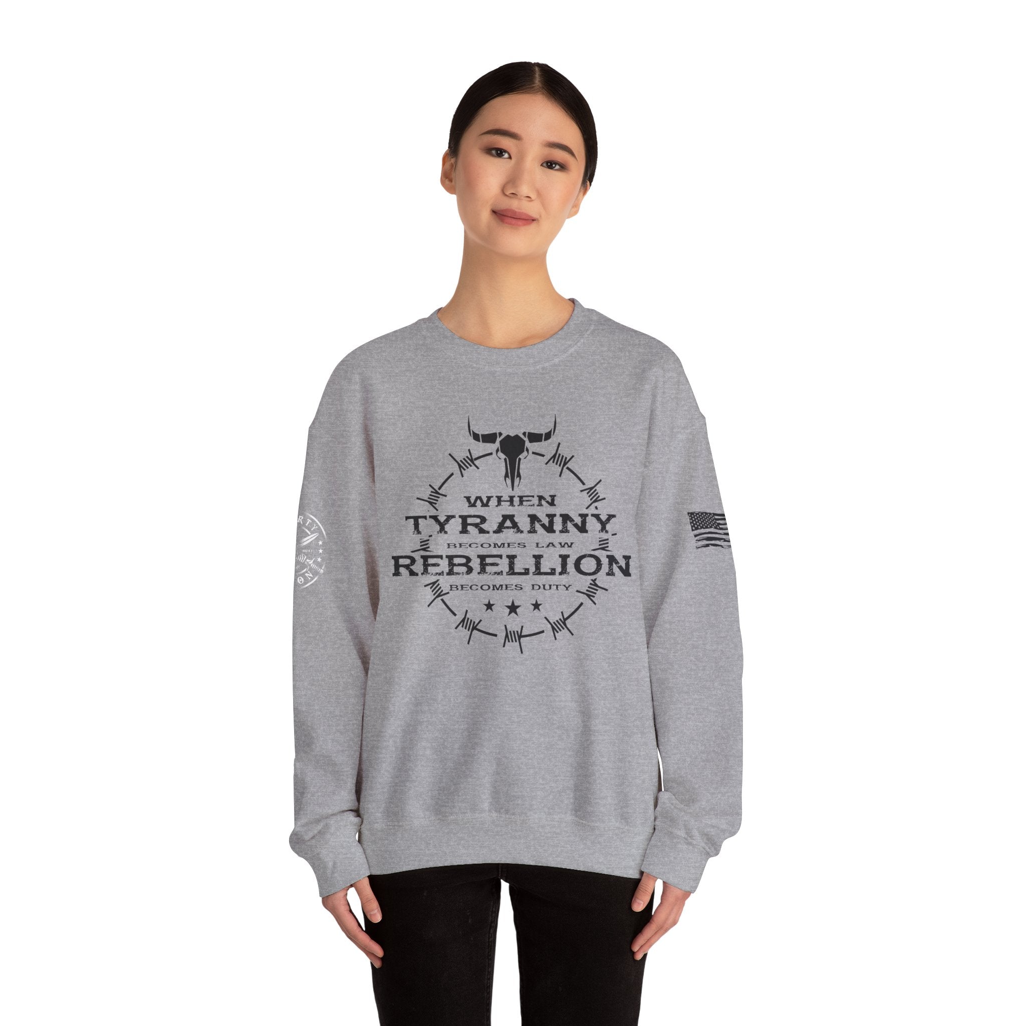Rebellion Becomes Duty - Crewneck Sweatshirt