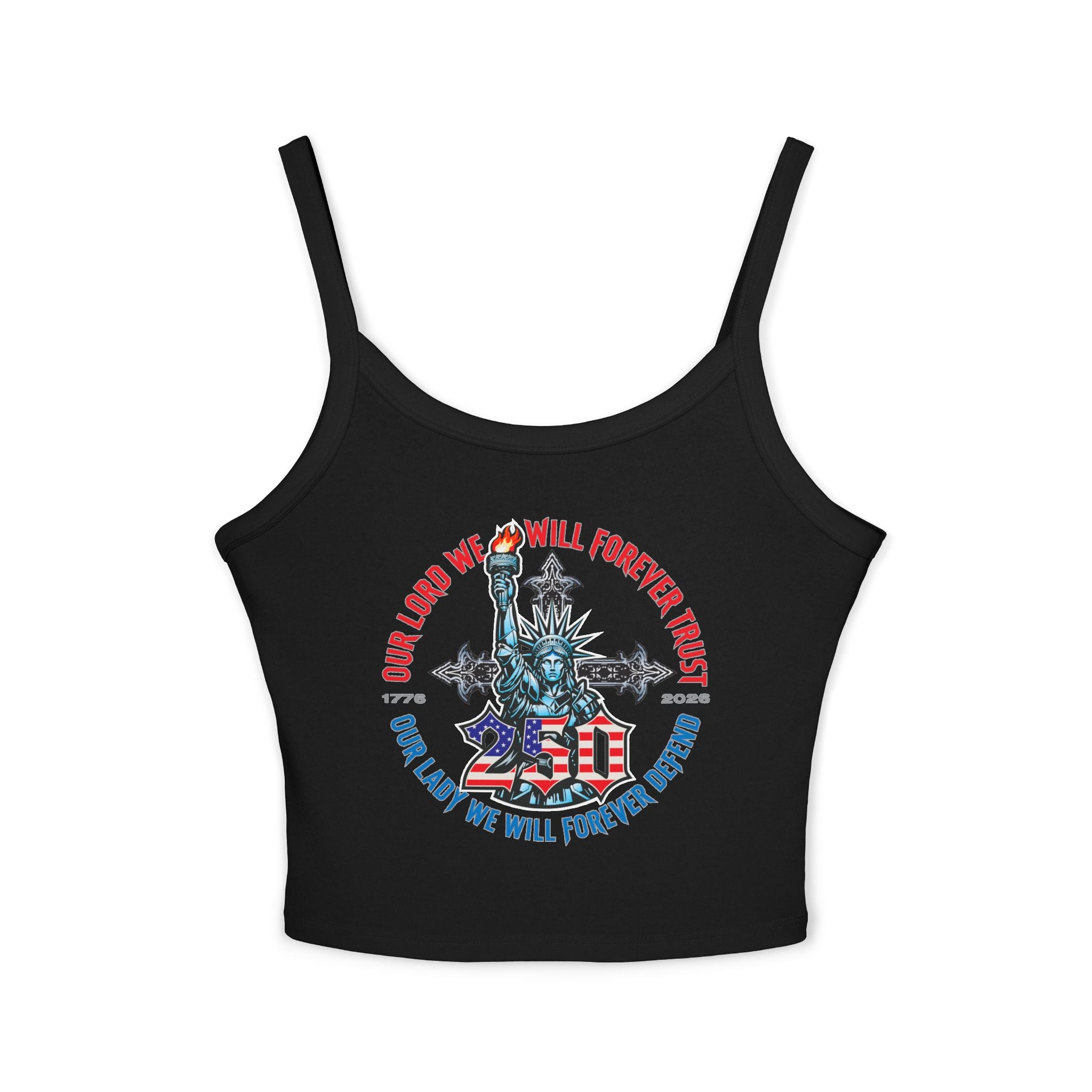250 Liberty Cross - Women's Spaghetti Strap Tank