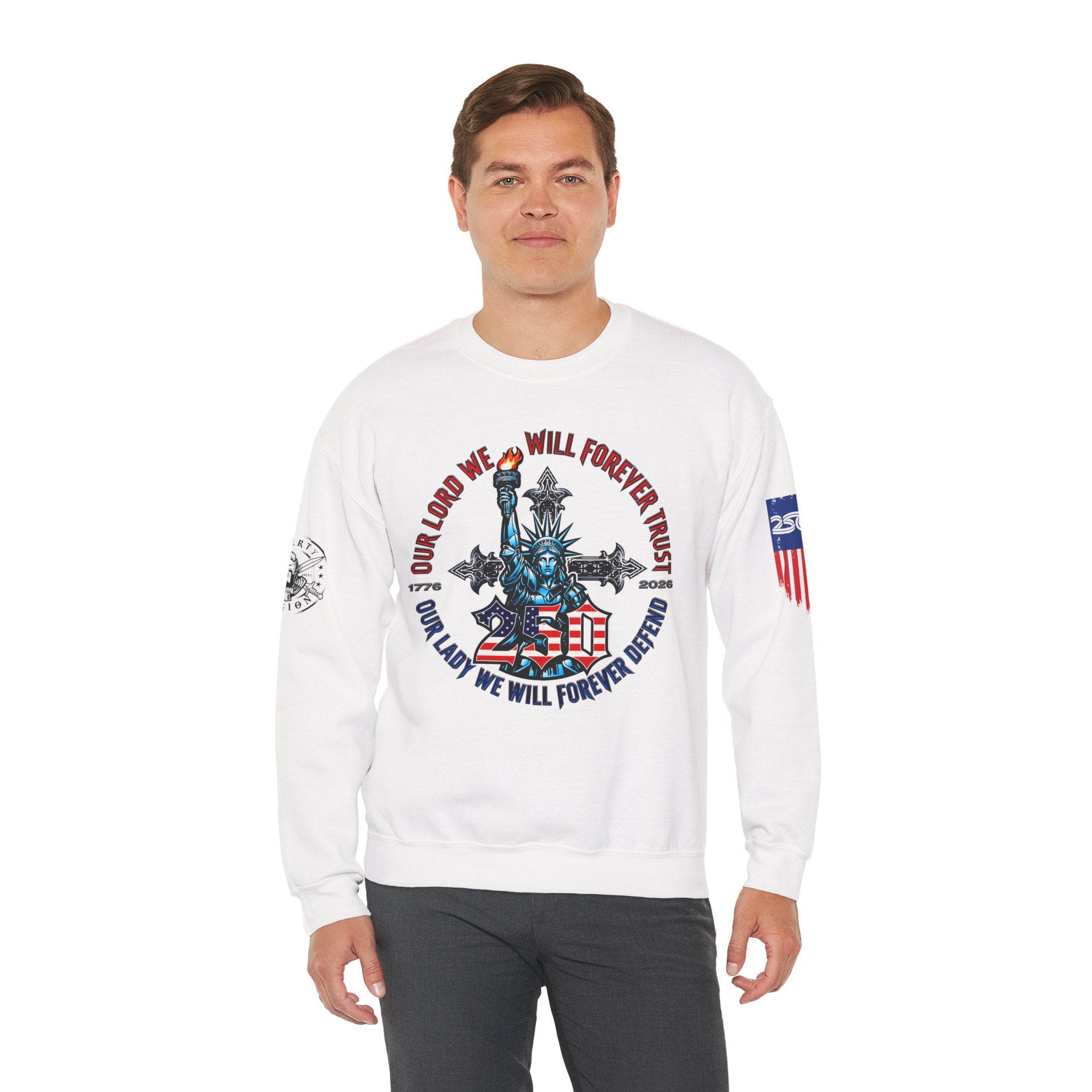250 Liberty Cross - Crewneck Sweatshirt