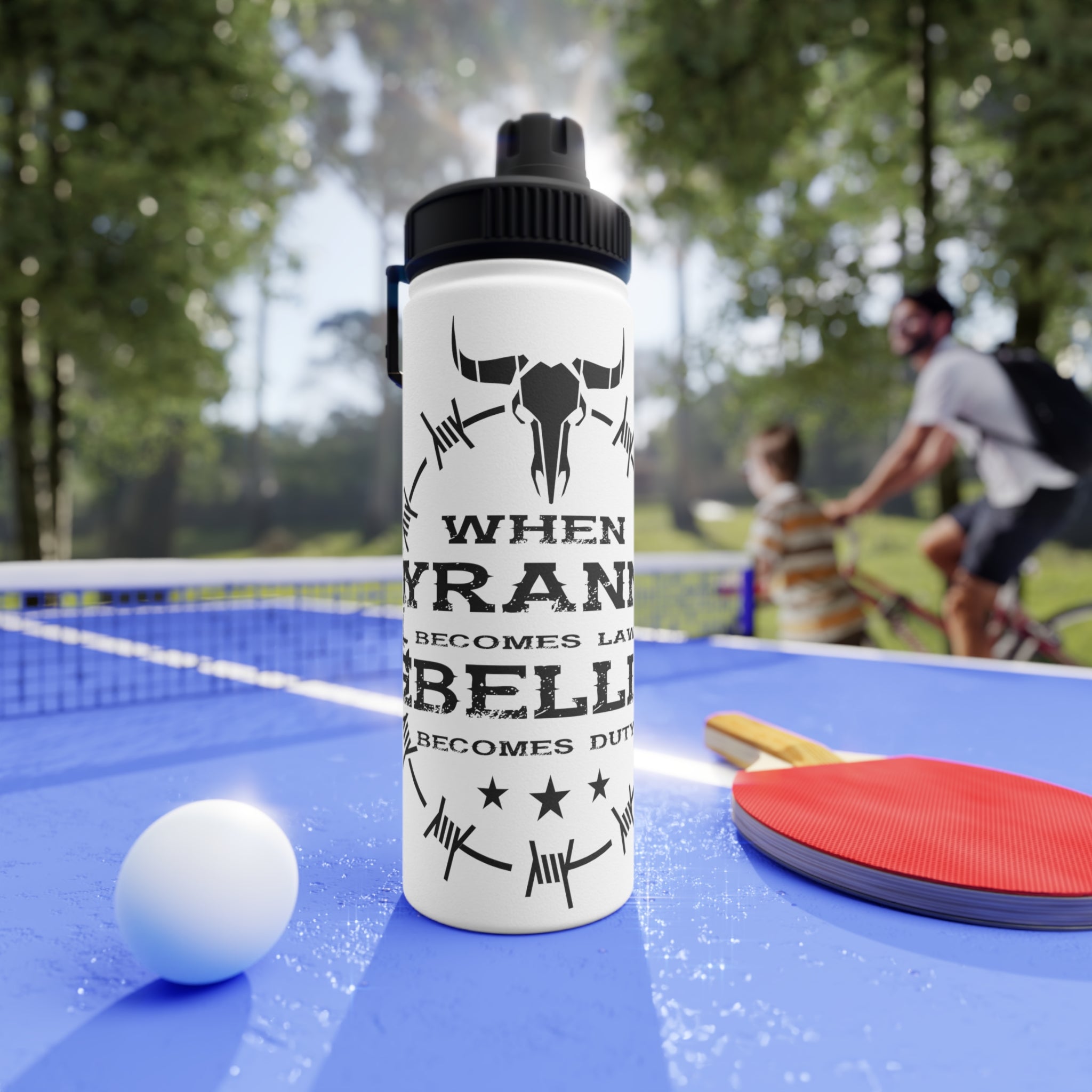 Rebellion Becomes Duty - Stainless Steel Bottle