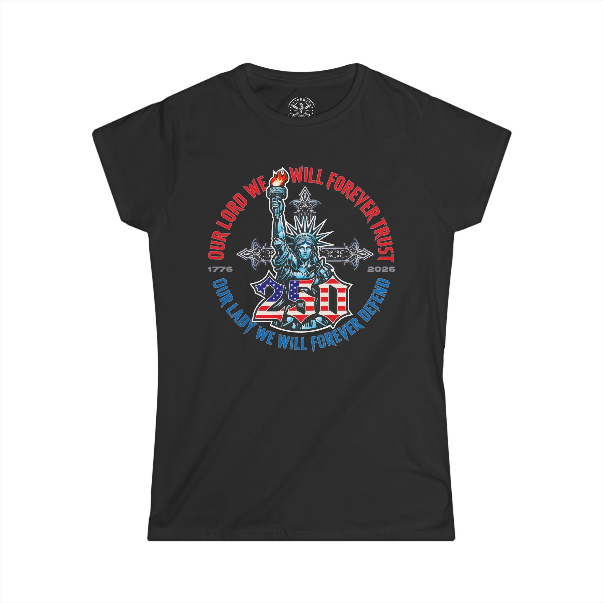 250 Liberty Cross - Women's Soft Tee