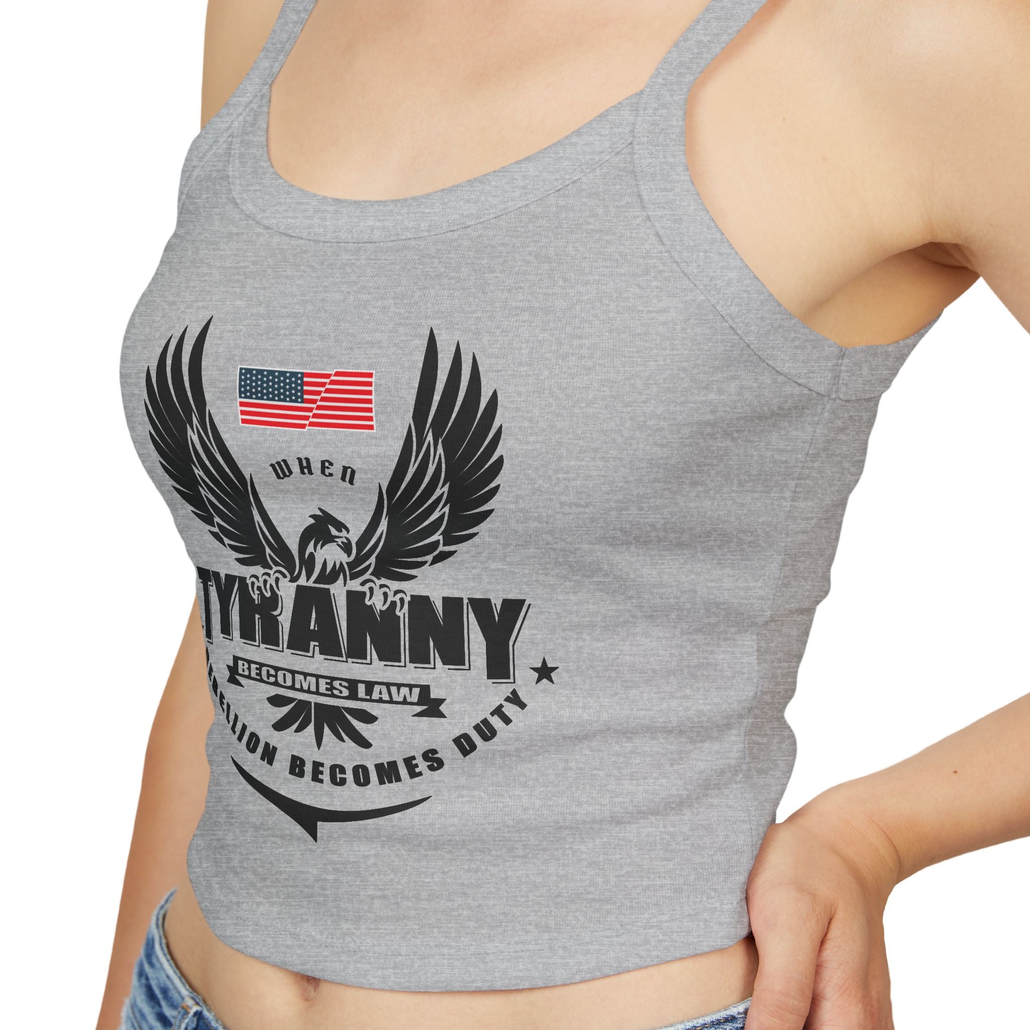 Rebellion Becomes Duty - Women's Spaghetti Strap Tank