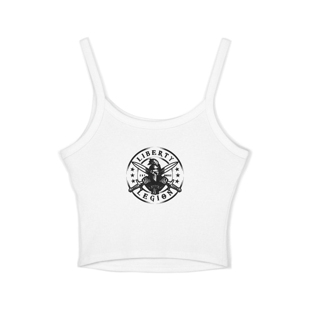 Lady Legionnaire - Women's Spaghetti Strap Crop Tank