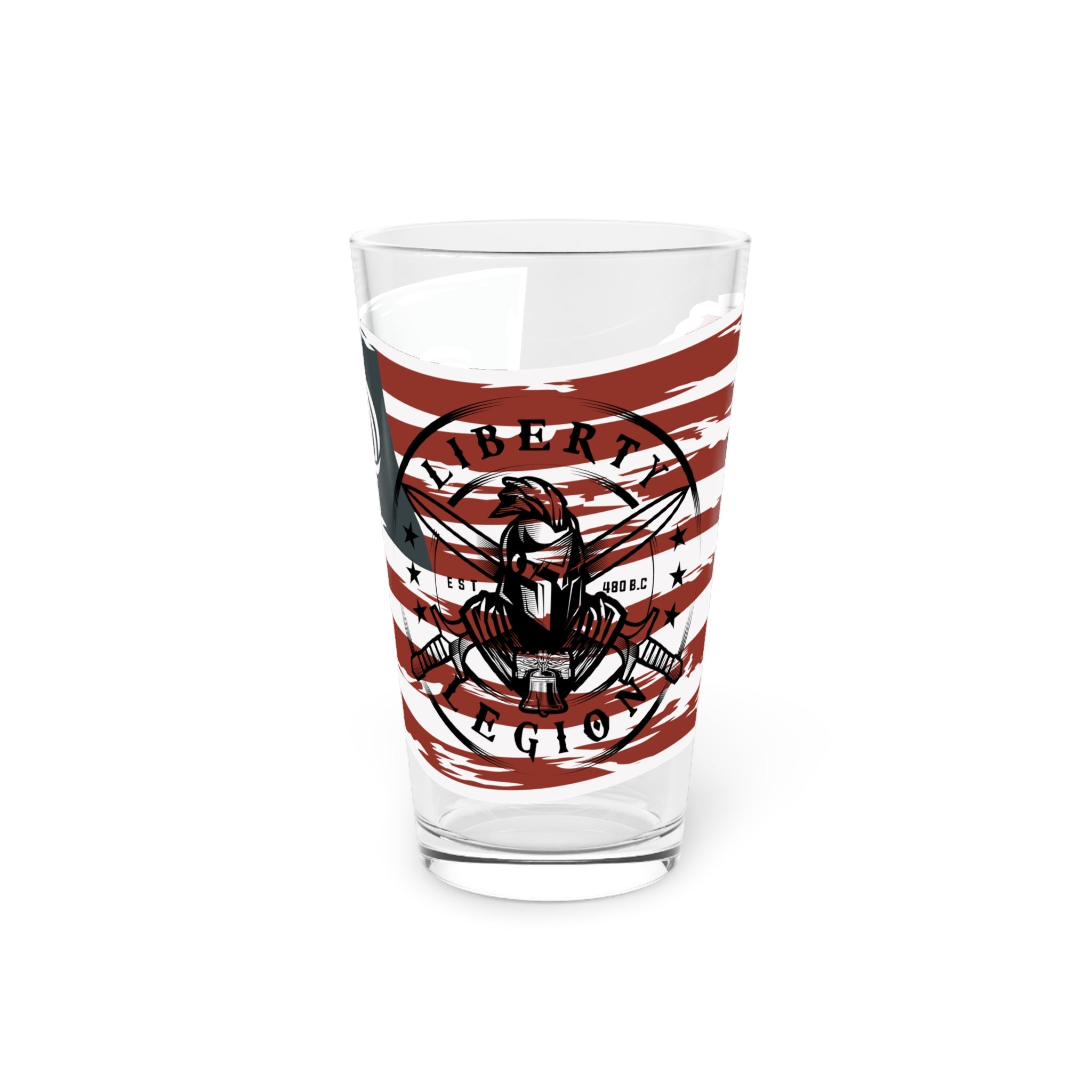 250 Flag - Pint Glass, 16oz.