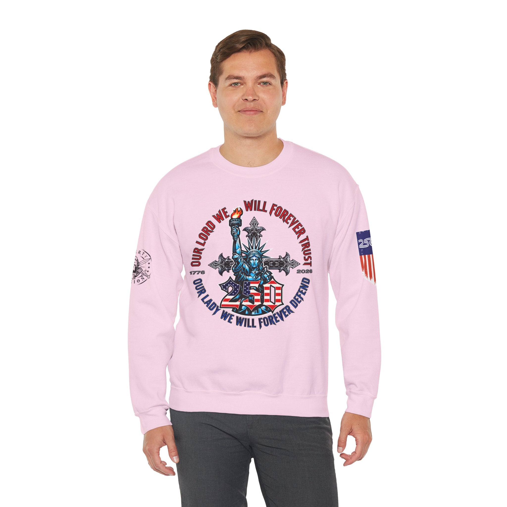 250 Liberty Cross - Crewneck Sweatshirt