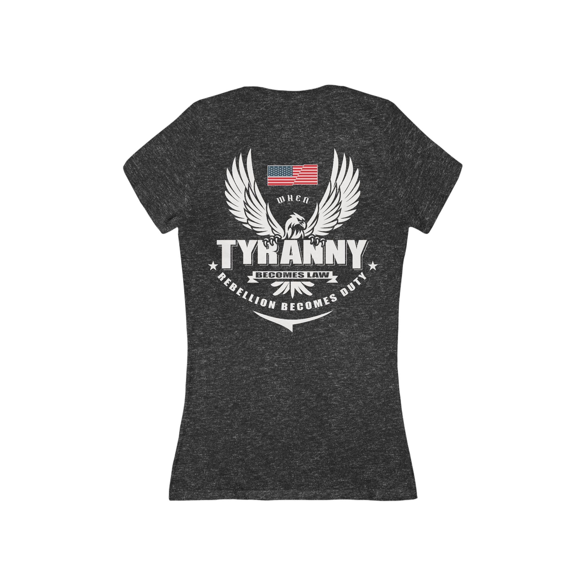 Rebellion Becomes Duty - Women's Deep V-Neck Tee