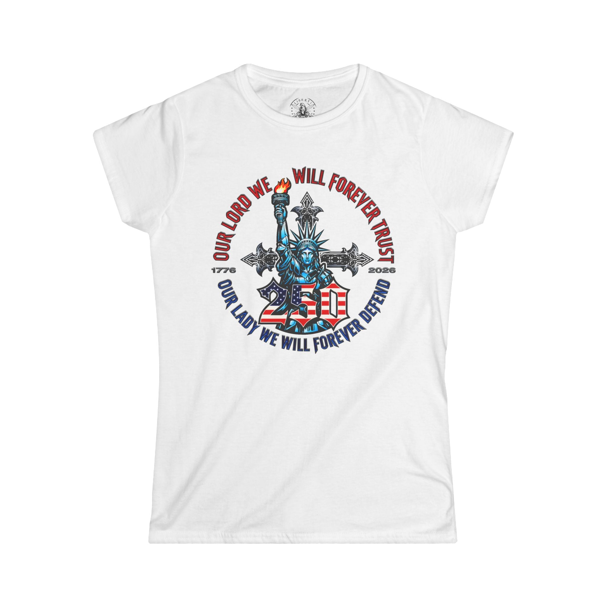 250 Liberty Cross - Women's Soft Tee