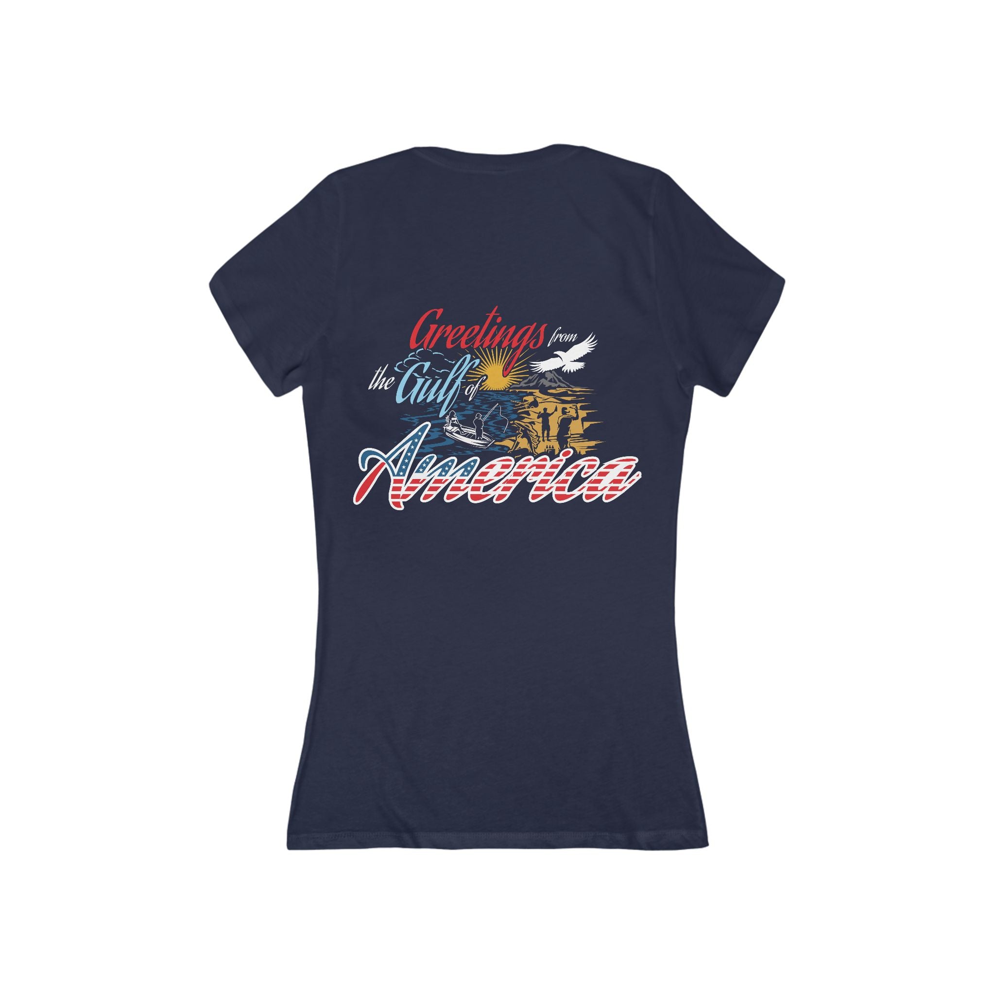 Gulf of America - Women's Deep V-Neck Tee