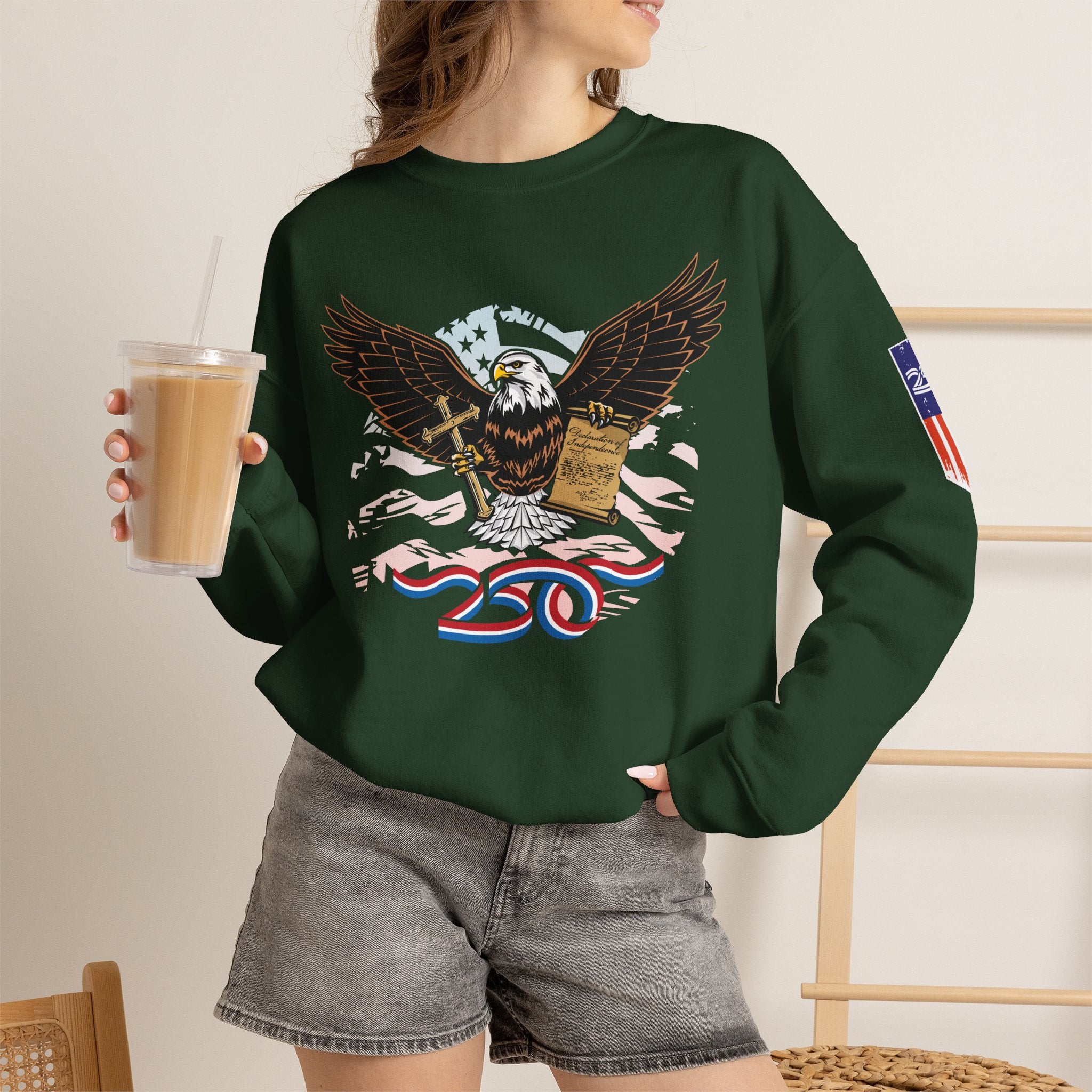 250 Eagle - Crewneck Sweatshirt