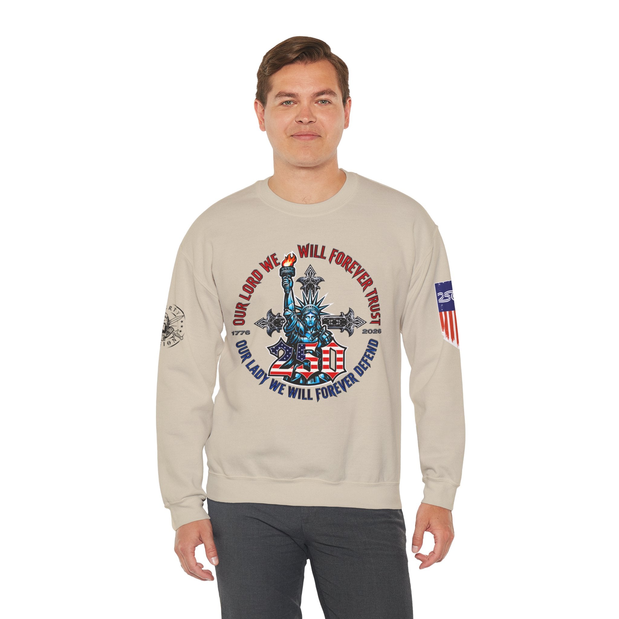 250 Liberty Cross - Crewneck Sweatshirt