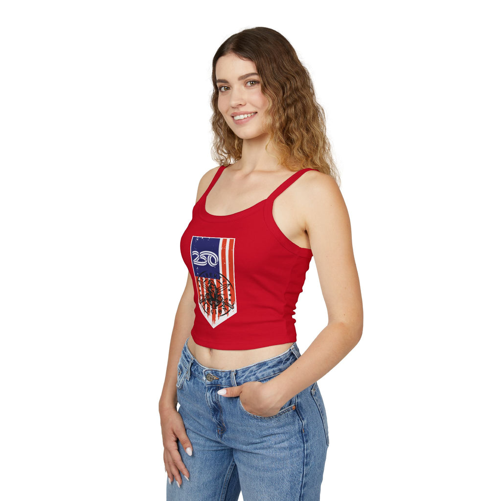250 Inverted Flag - Women's Spaghetti Strap Tank
