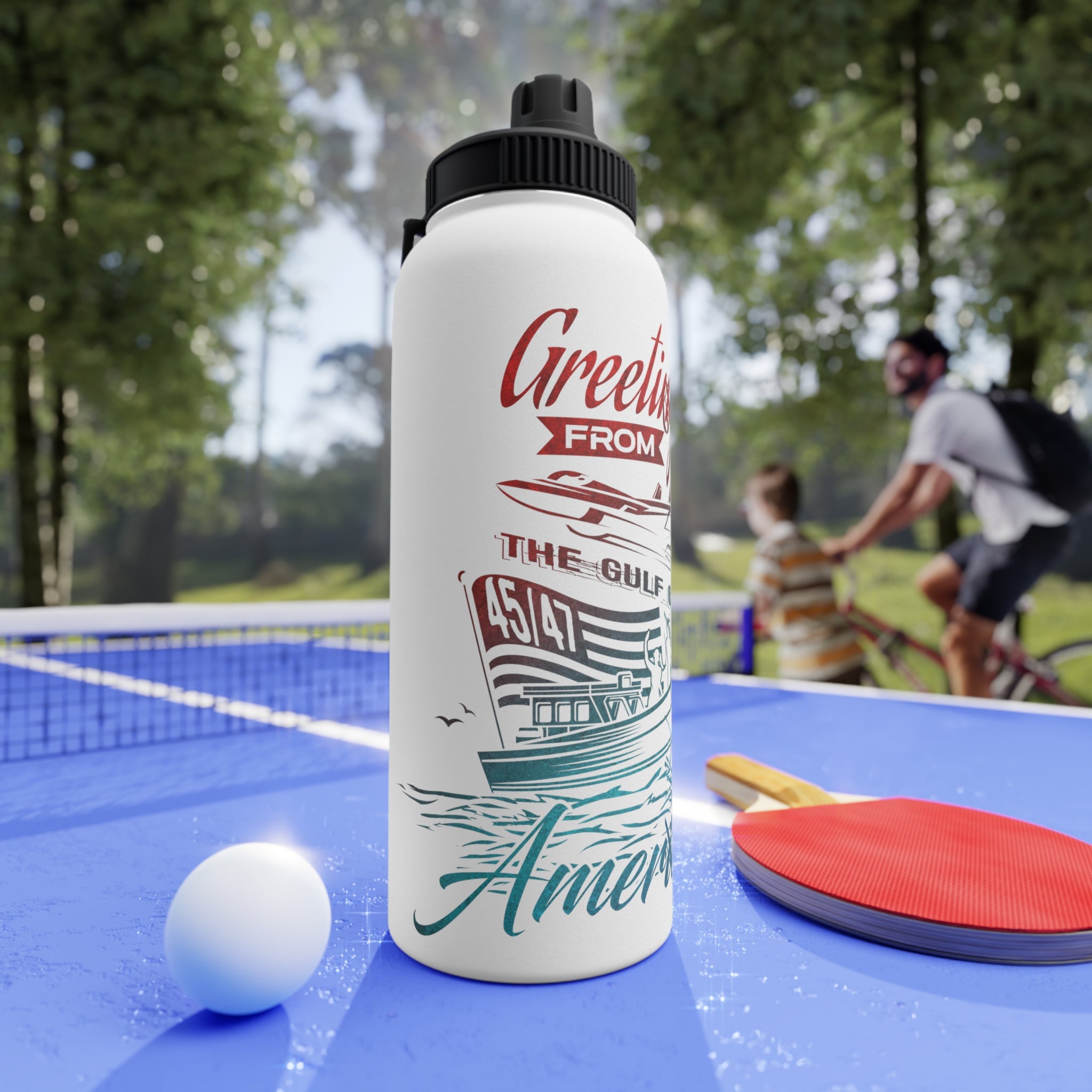 Gulf of America - Stainless Steel Bottle