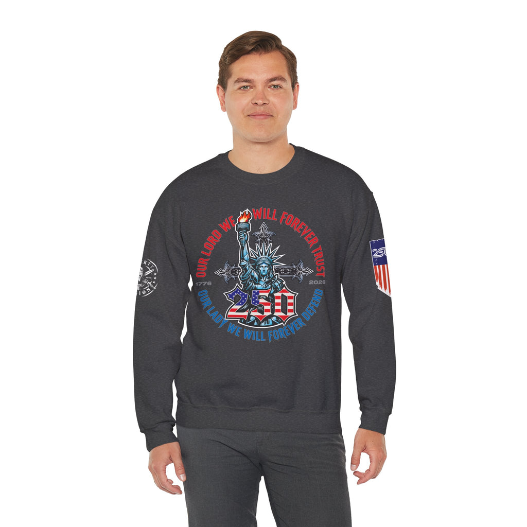 250 Liberty Cross - Crewneck Sweatshirt