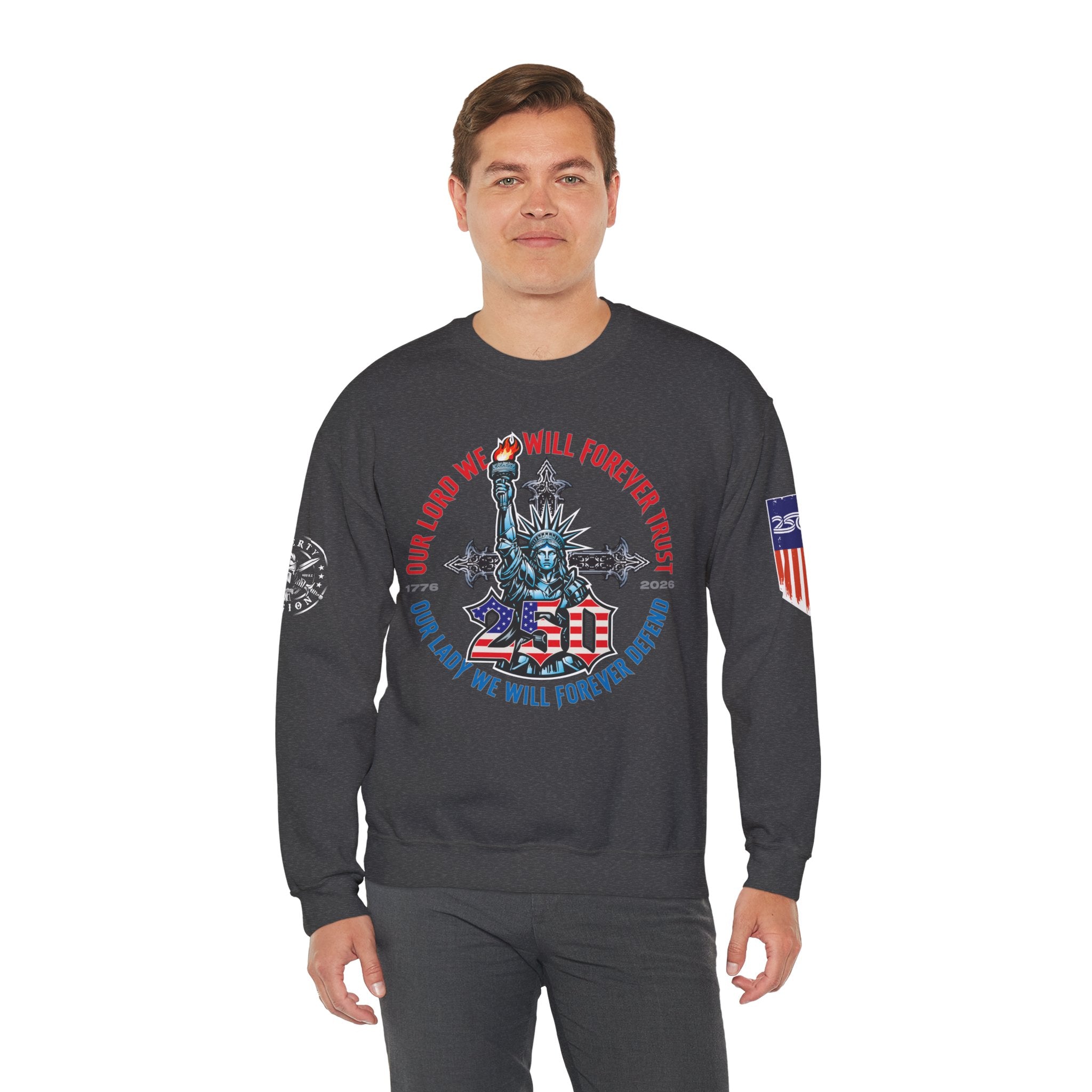 250 Liberty Cross - Crewneck Sweatshirt