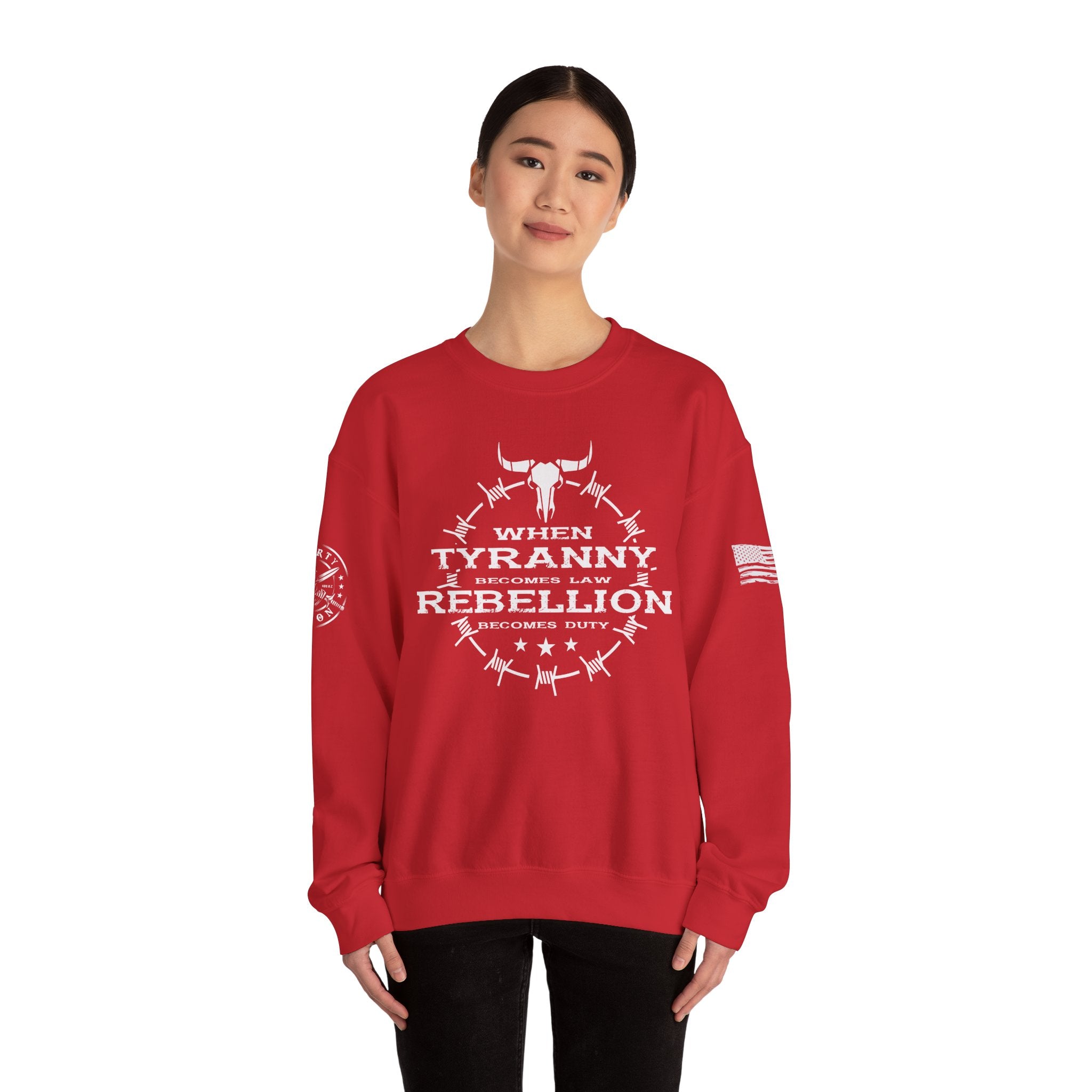 Rebellion Becomes Duty - Crewneck Sweatshirt