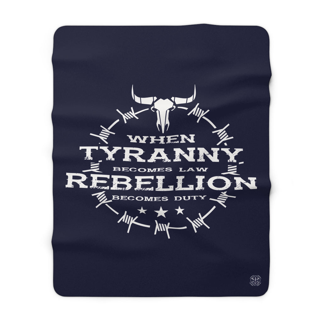 Rebellion Becomes Duty - Sherpa Fleece Blanket