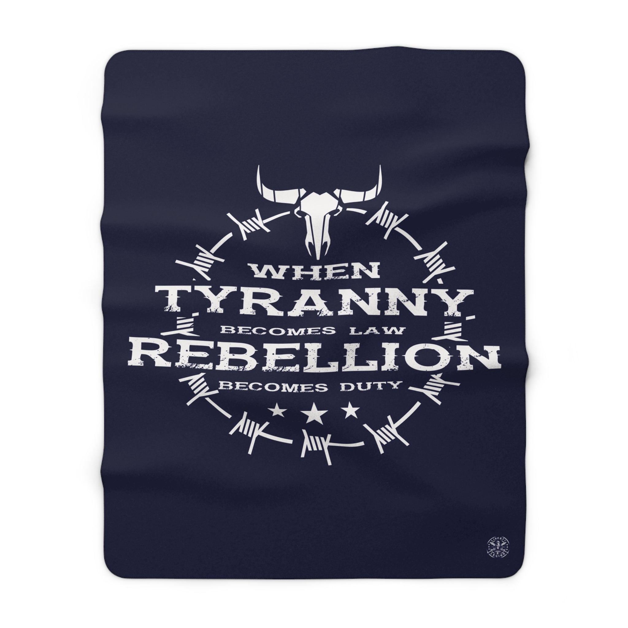 Rebellion Becomes Duty - Sherpa Fleece Blanket