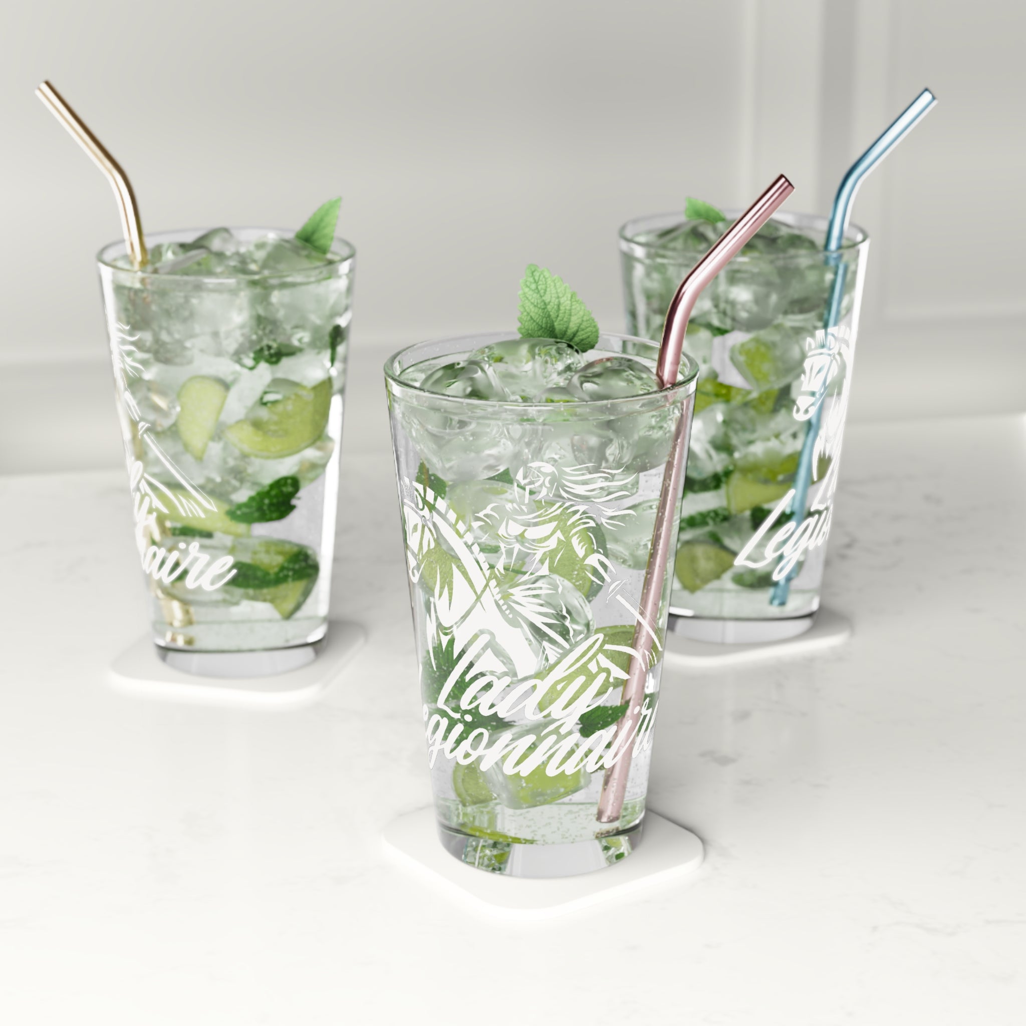 Lady Legionnaire - Pint Glass