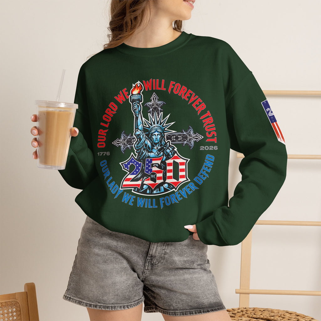 250 Liberty Cross - Crewneck Sweatshirt