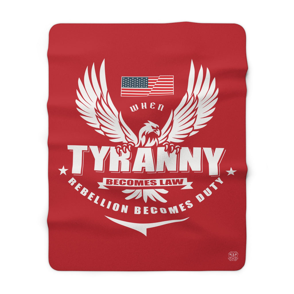 Rebellion Becomes Duty - Sherpa Fleece Blanket
