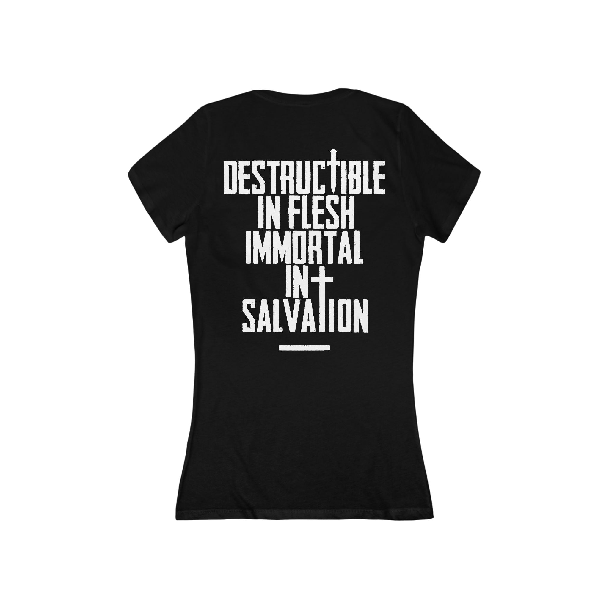 Immortal in Salvation - Women's Deep V-Neck Tee