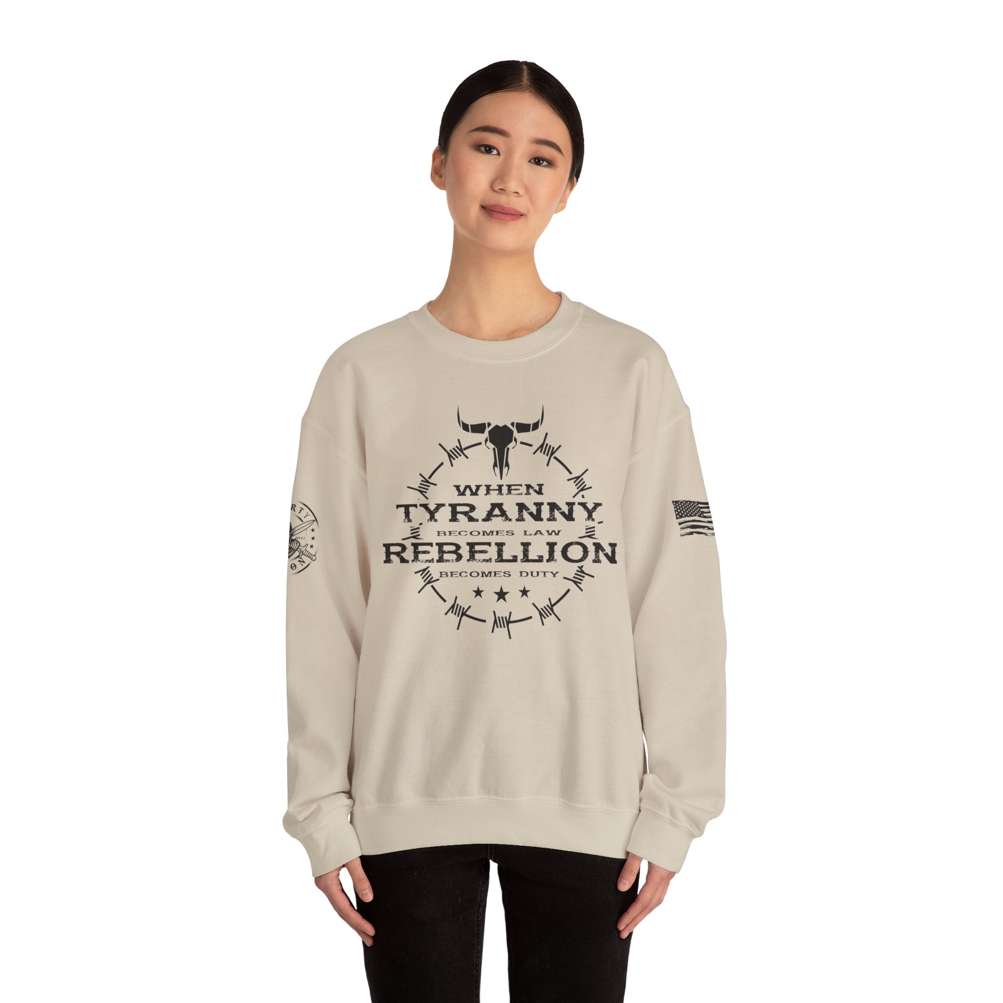 Rebellion Becomes Duty - Crewneck Sweatshirt