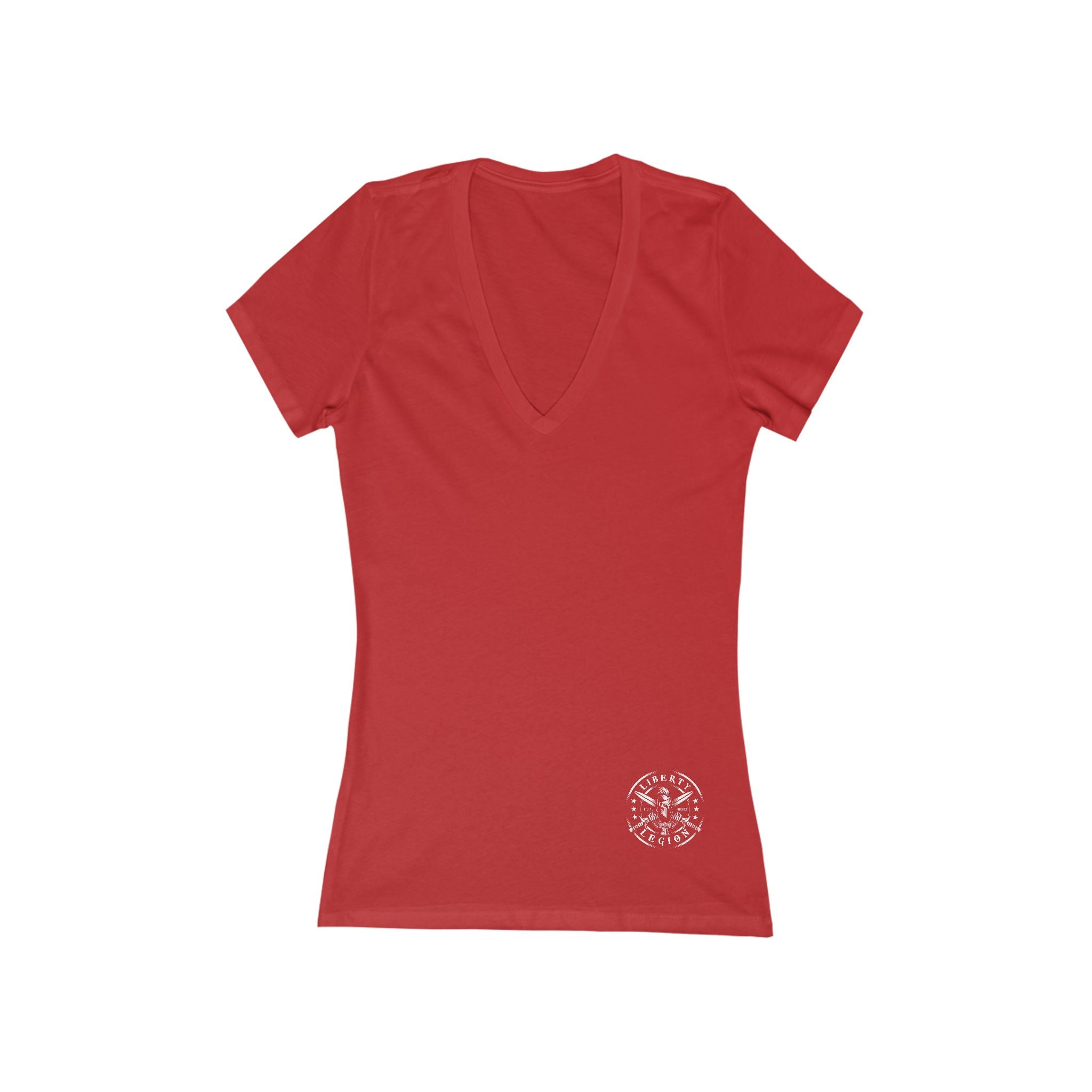 250 Liberty Cross - Women's Deep V-Neck Tee