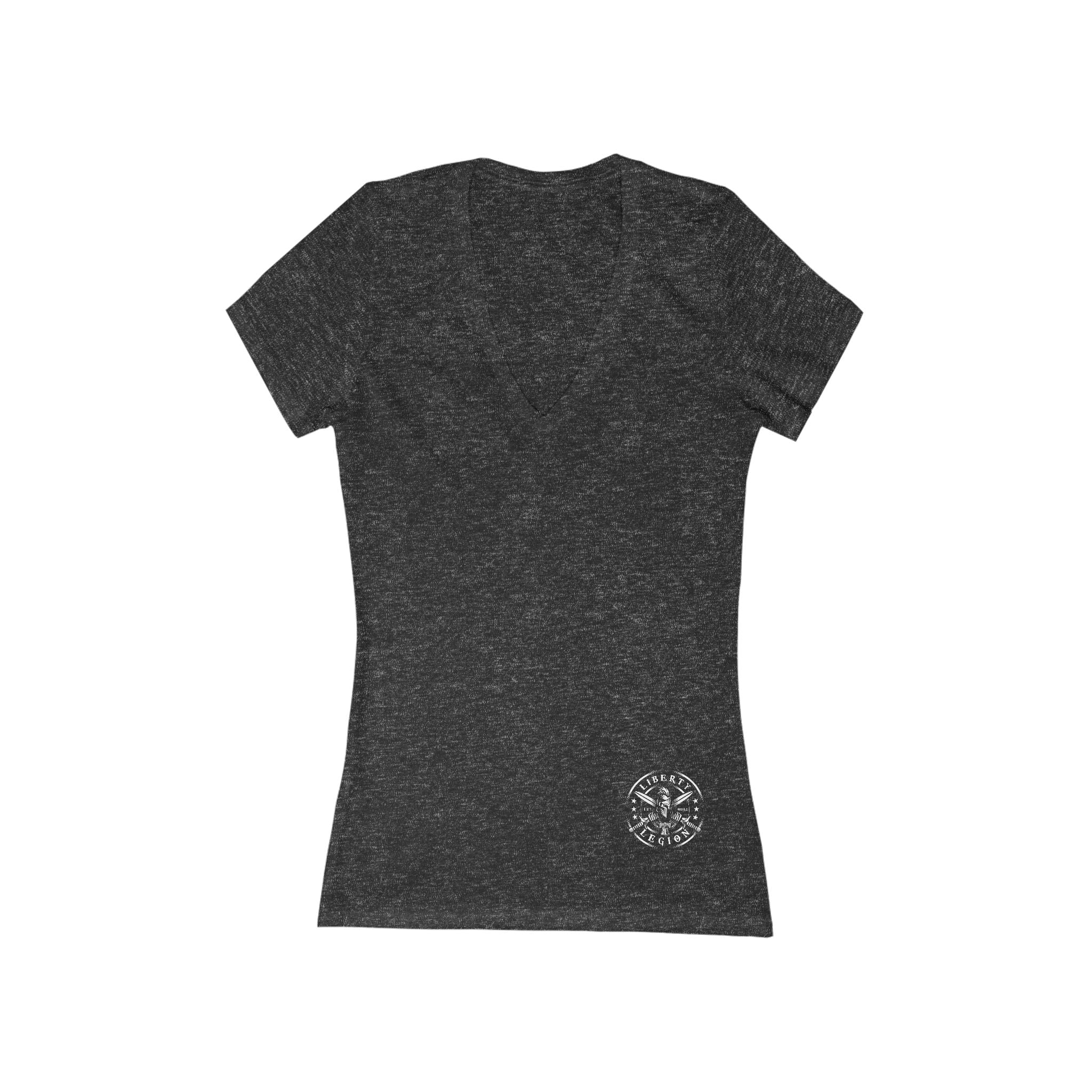 Immortal in Salvation - Women's Deep V-Neck Tee