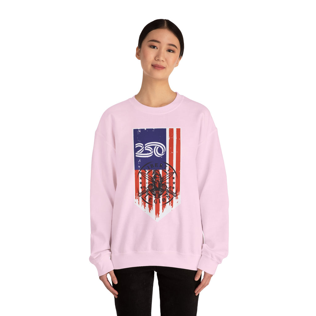 250 Vertical Flag - Crewneck Sweatshirt