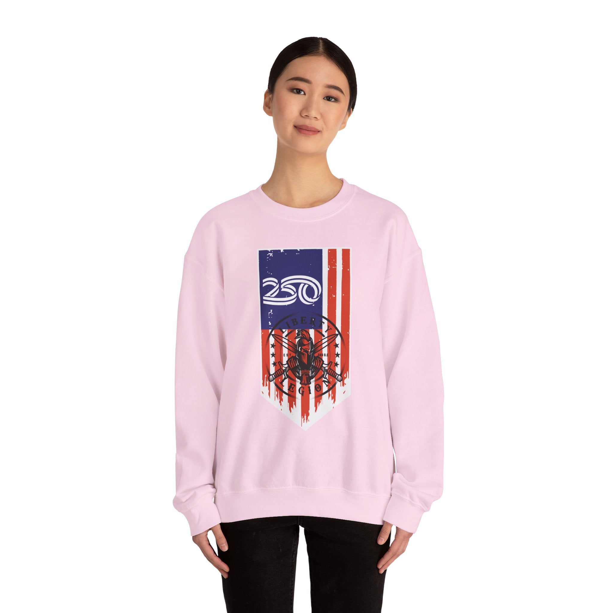 250 Vertical Flag - Crewneck Sweatshirt