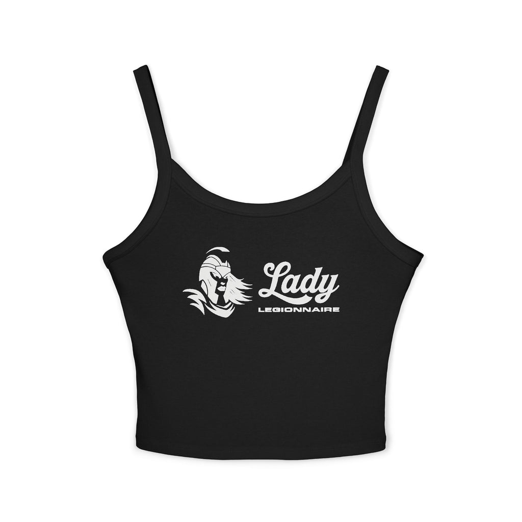 Lady Legionnaire - Women's Spaghetti Strap Crop Tank