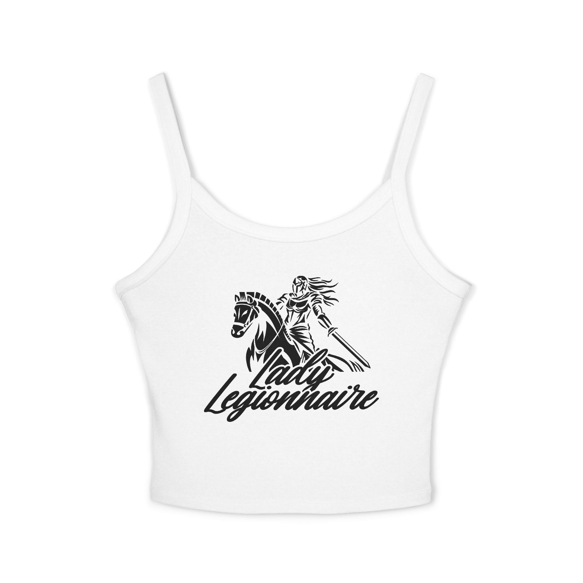 Lady Legionnaire - Women's Spaghetti Strap Crop Tank
