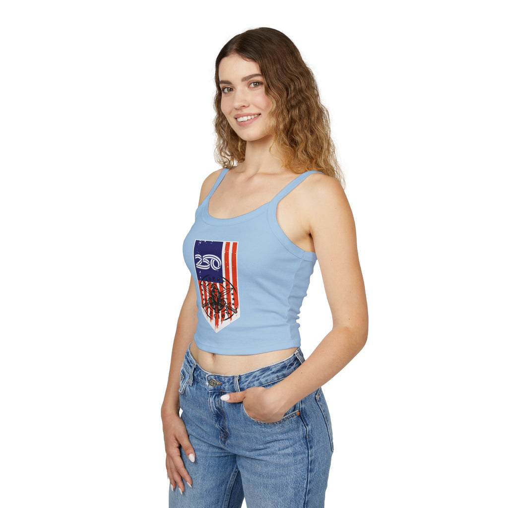 250 Inverted Flag - Women's Spaghetti Strap Tank
