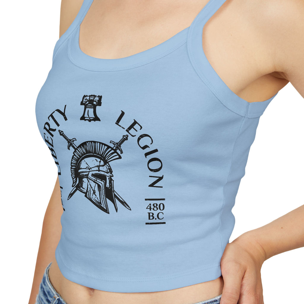 Legion - Women's Spaghetti Strap Crop Tank